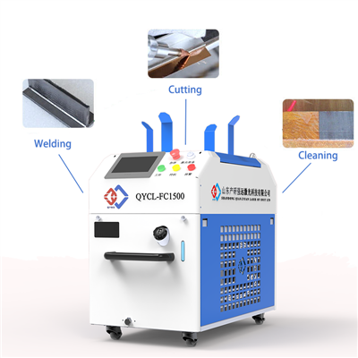3 Nyob rau hauv 1 Fiber Laser Vuam Tej Tu Tshuab