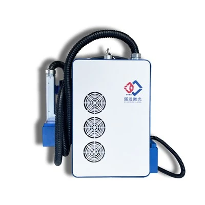 100W Mini Portable Backpack Fiber Laser Pulse Ntxuav Tshuab